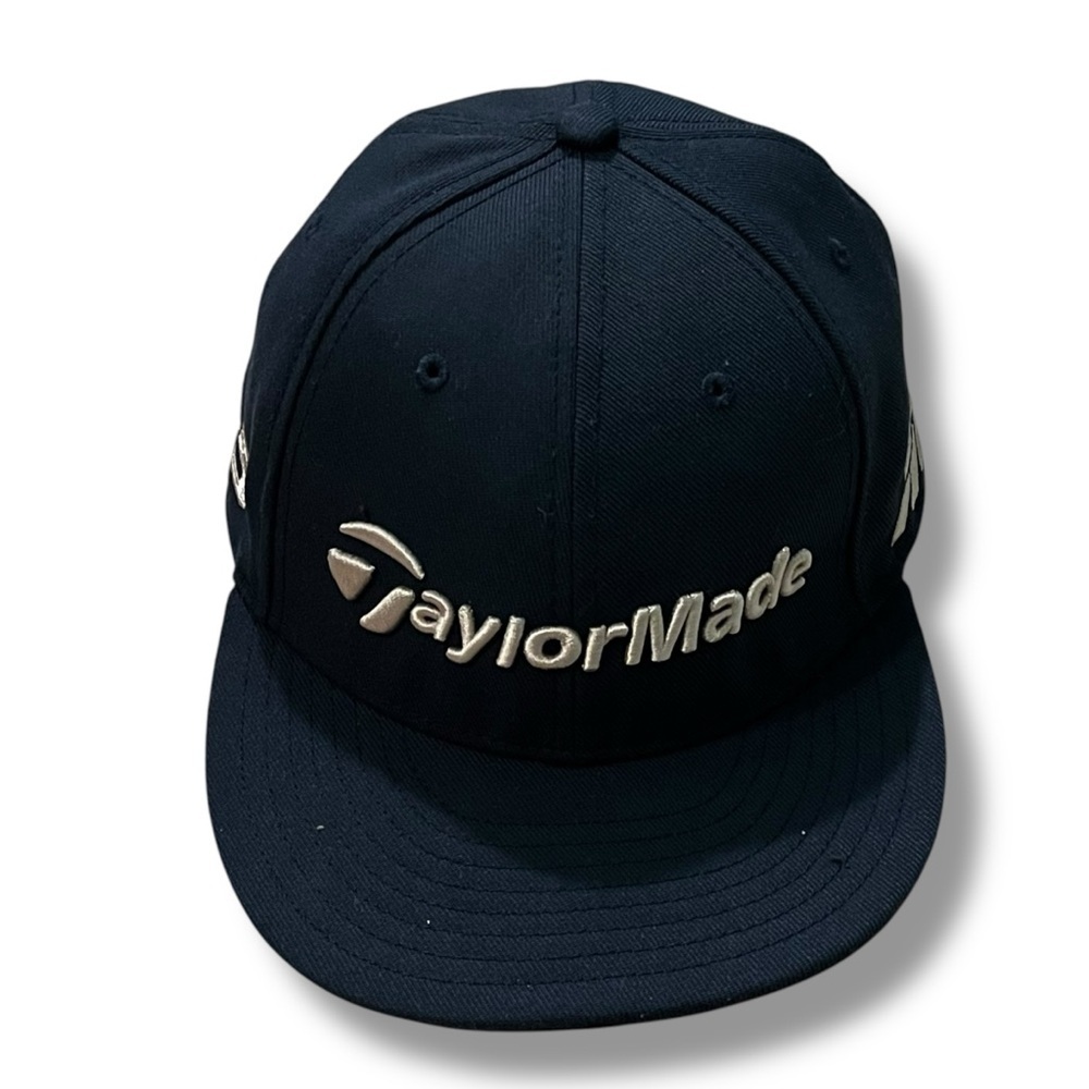 TaylorMade Tour Golf Hat New Era 9Fifty M3 TP5 Snap Back Navy White Embroidered